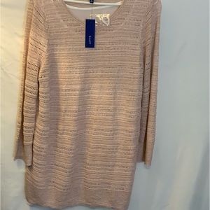 NWT lined sweater tunic
